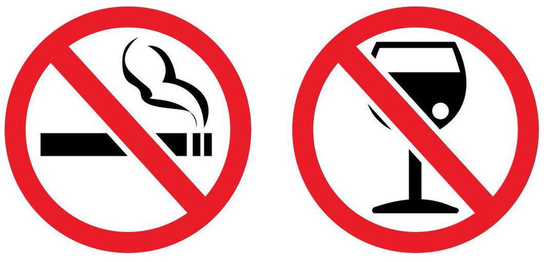 Per ottenere un lavoro di naso devi smettere di fumare e alcol